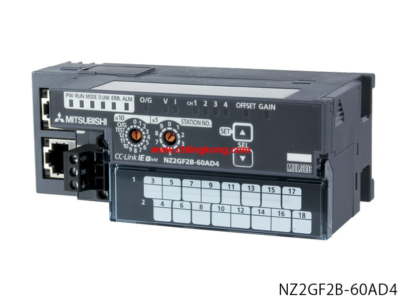 三菱模數(shù)型遠程模擬輸入模塊NZ2GF2B-60AD4