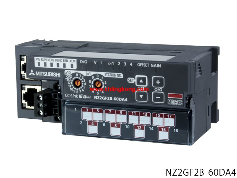 三菱模數(shù)型遠程模擬輸出模塊NZ2GF2B-60DA4