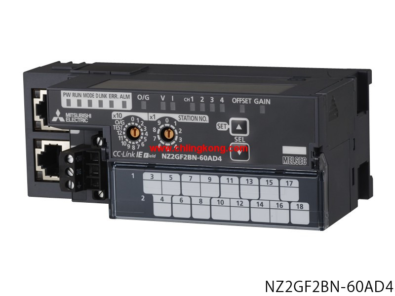 三菱模數(shù)型遠程模擬輸入模塊NZ2GF2BN-60AD4