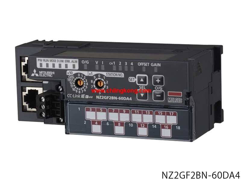 三菱模數(shù)型遠程模擬輸出模塊NZ2GF2BN-60DA4